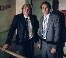 Nicolas Cage y Val Kilmer en una escena de "Bad Lieutenant: Port of Call New Orleans"